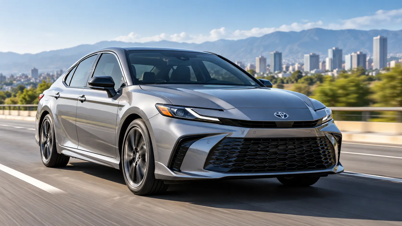 2025 toyota camry hybrid exterior
